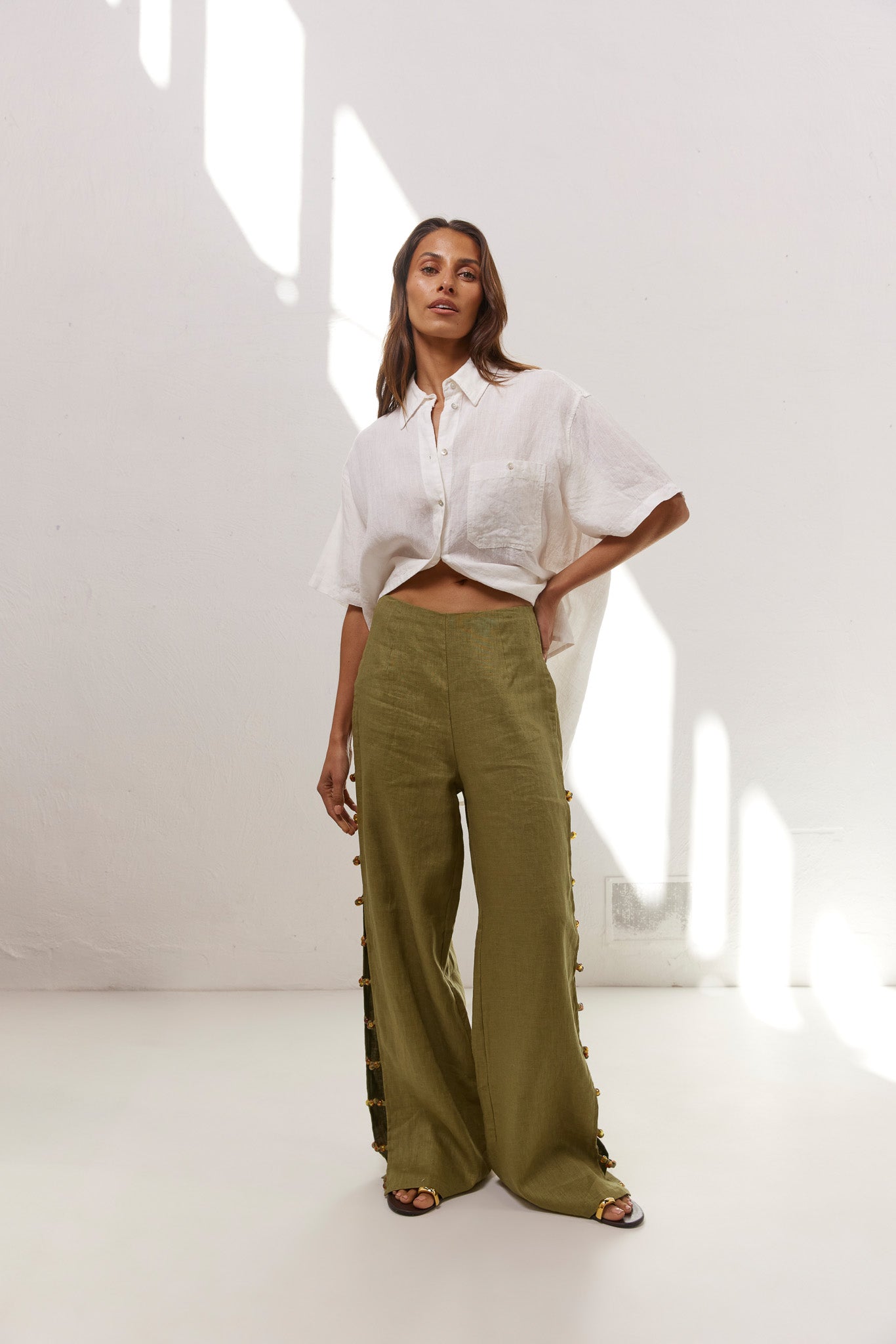 Hose - Reign - Reign/Leisure Pant - Olive