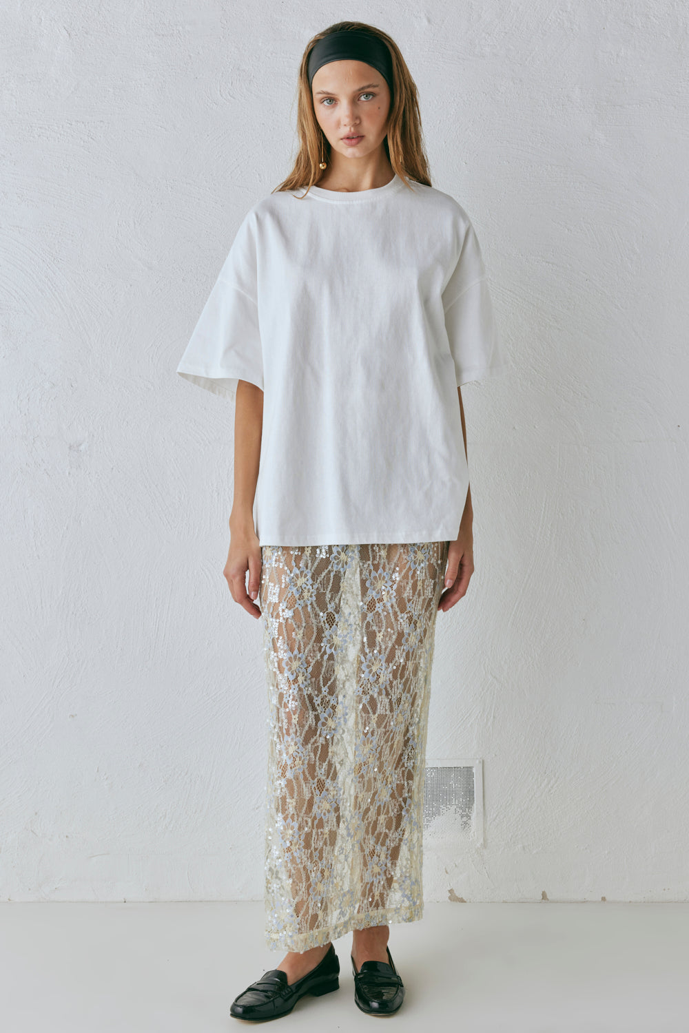 Willow Tee White - size:Anna:AU 6 / US 2