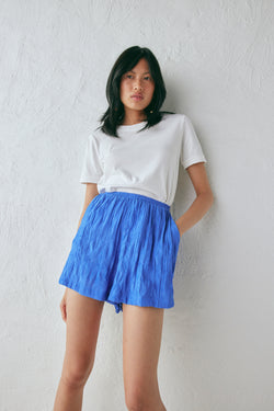 Annika Shorts Cobalt - size:Ploy:AU 6 / US 2