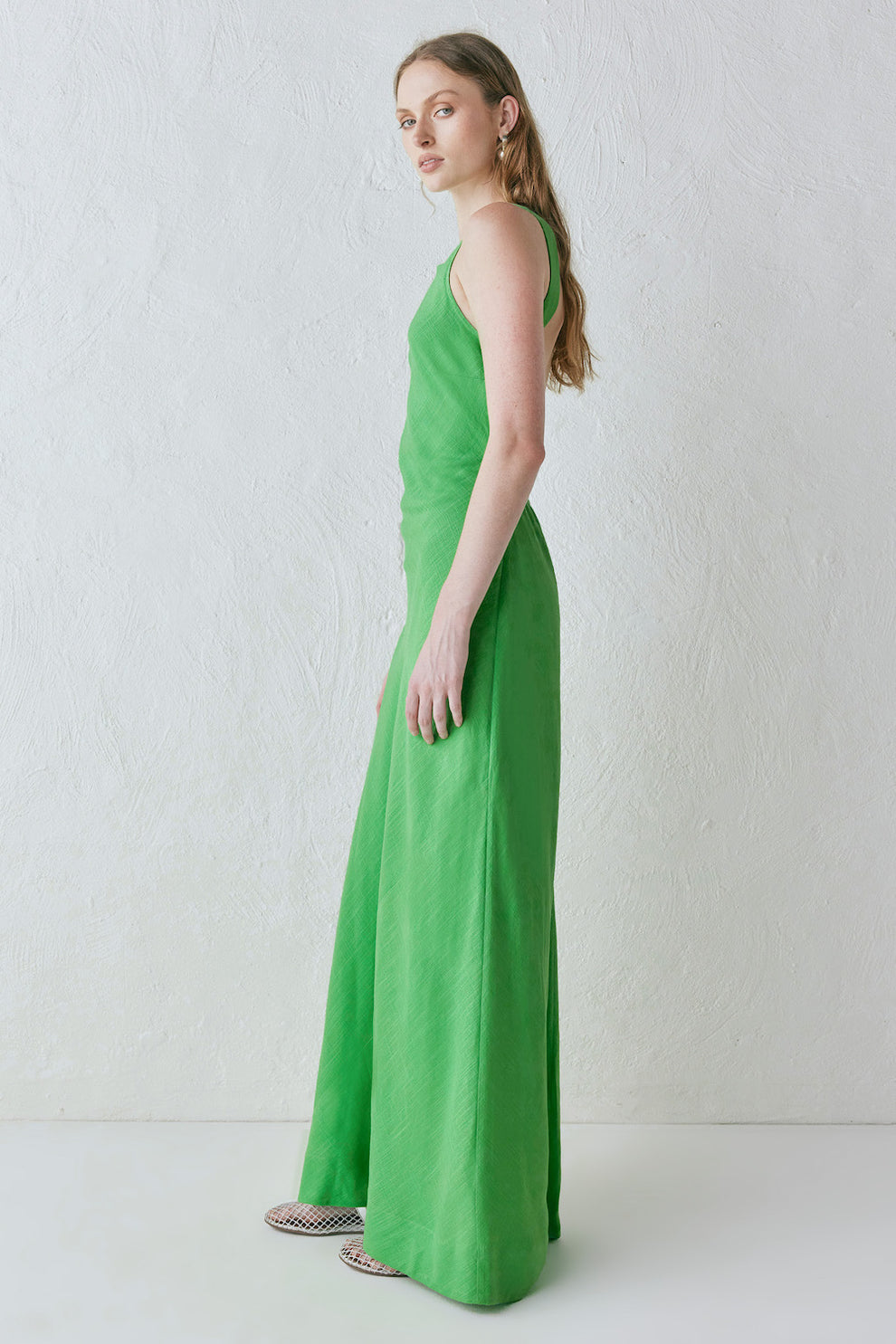 Venetta Maxi Dress Green VRG GRL Venetta Maxi Dress Green VRG GRL