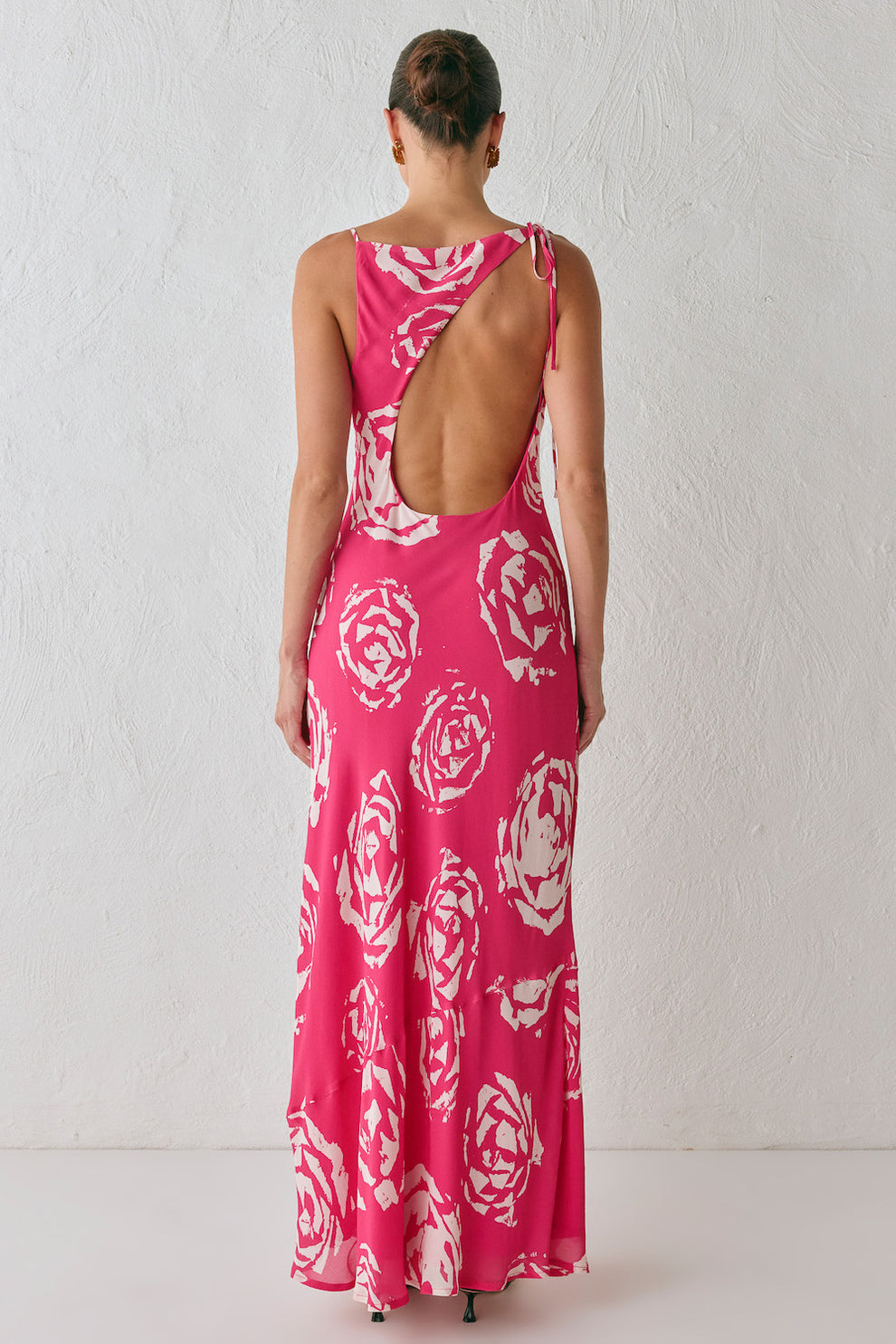 anais maxi dress red FatFace