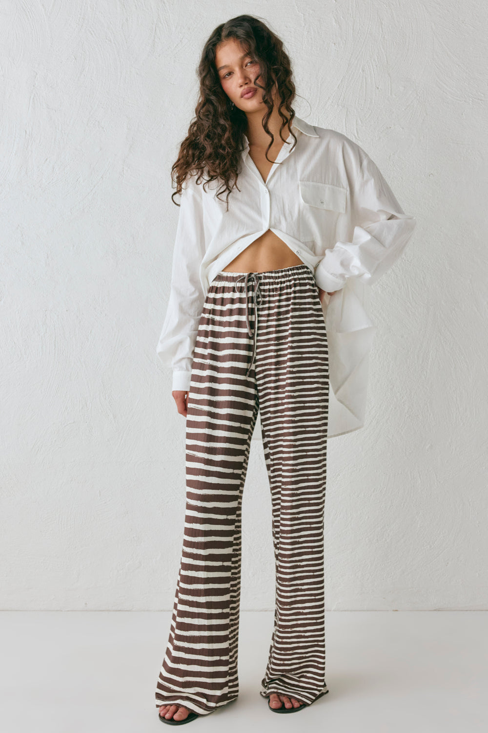 Rieti Pants Brown - size:Natasha:AU 8 / US 4