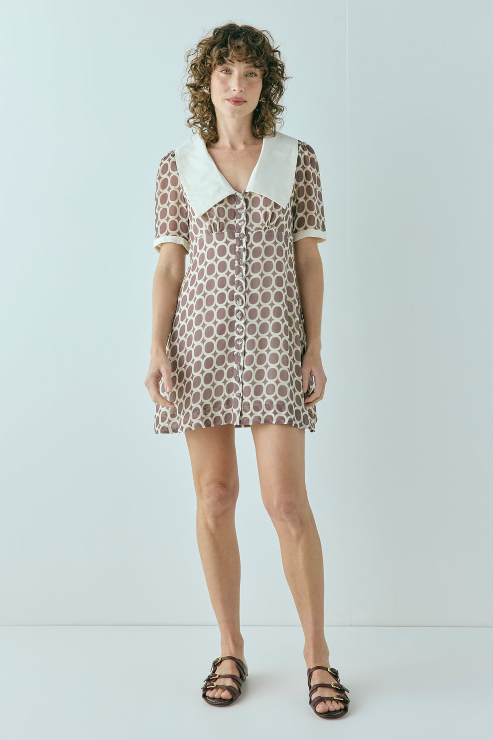 monica mini dress Island Escape 2.0 Drawstring Waist Mini Dress