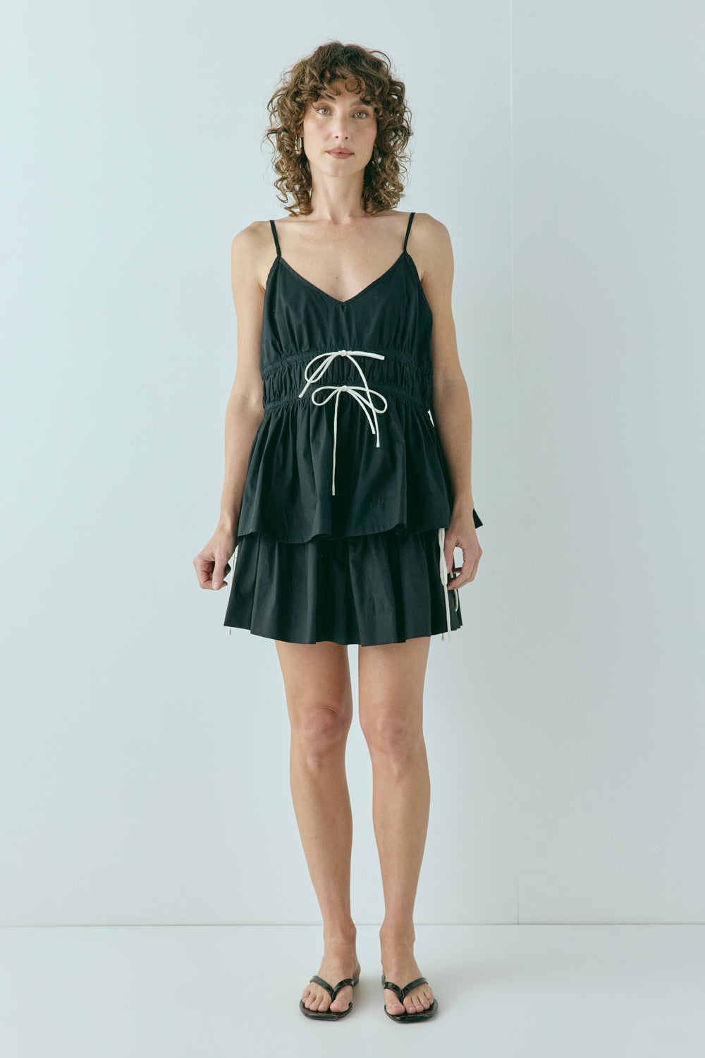 Vada Mini Skirt Black