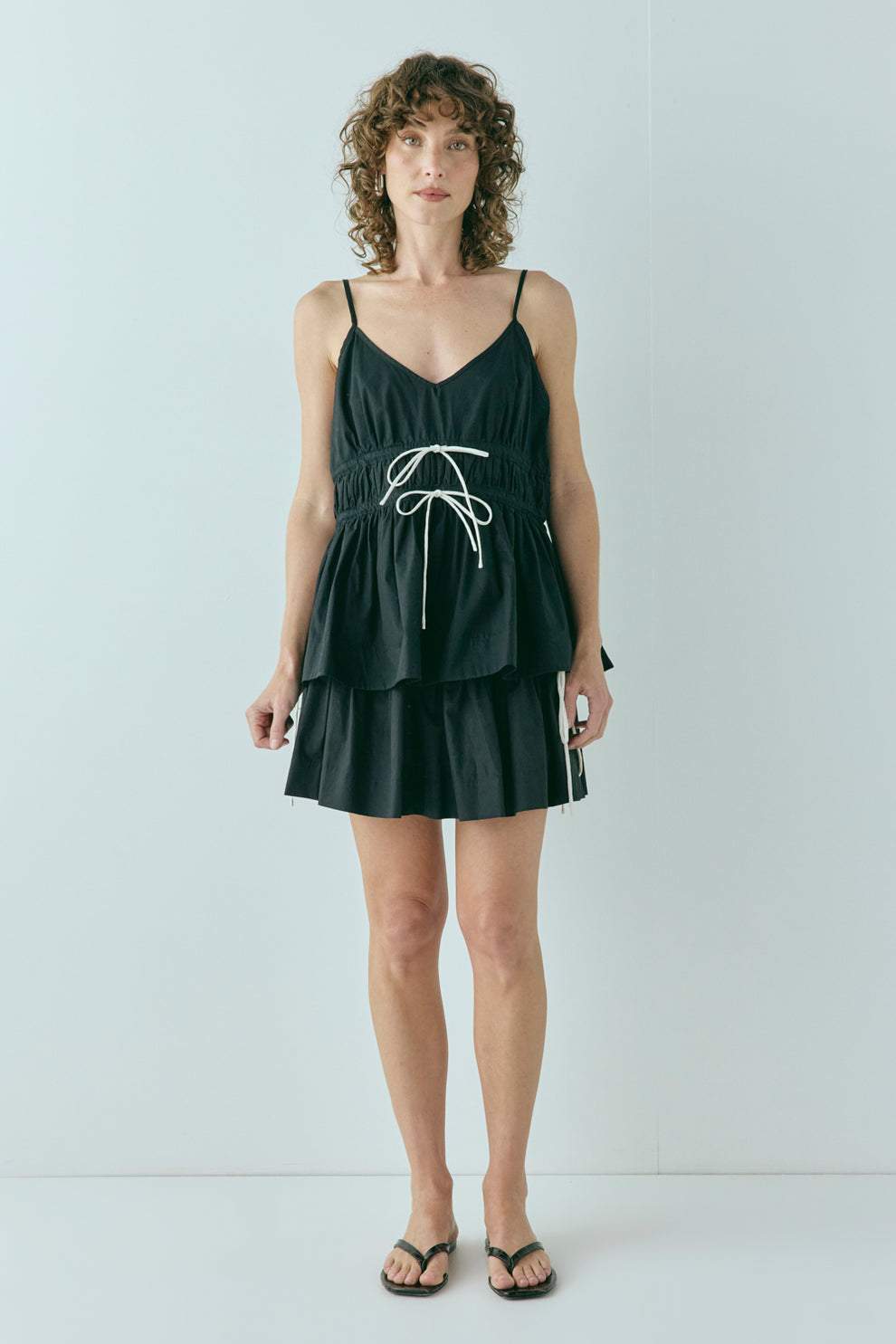 Vada Mini Skirt Black