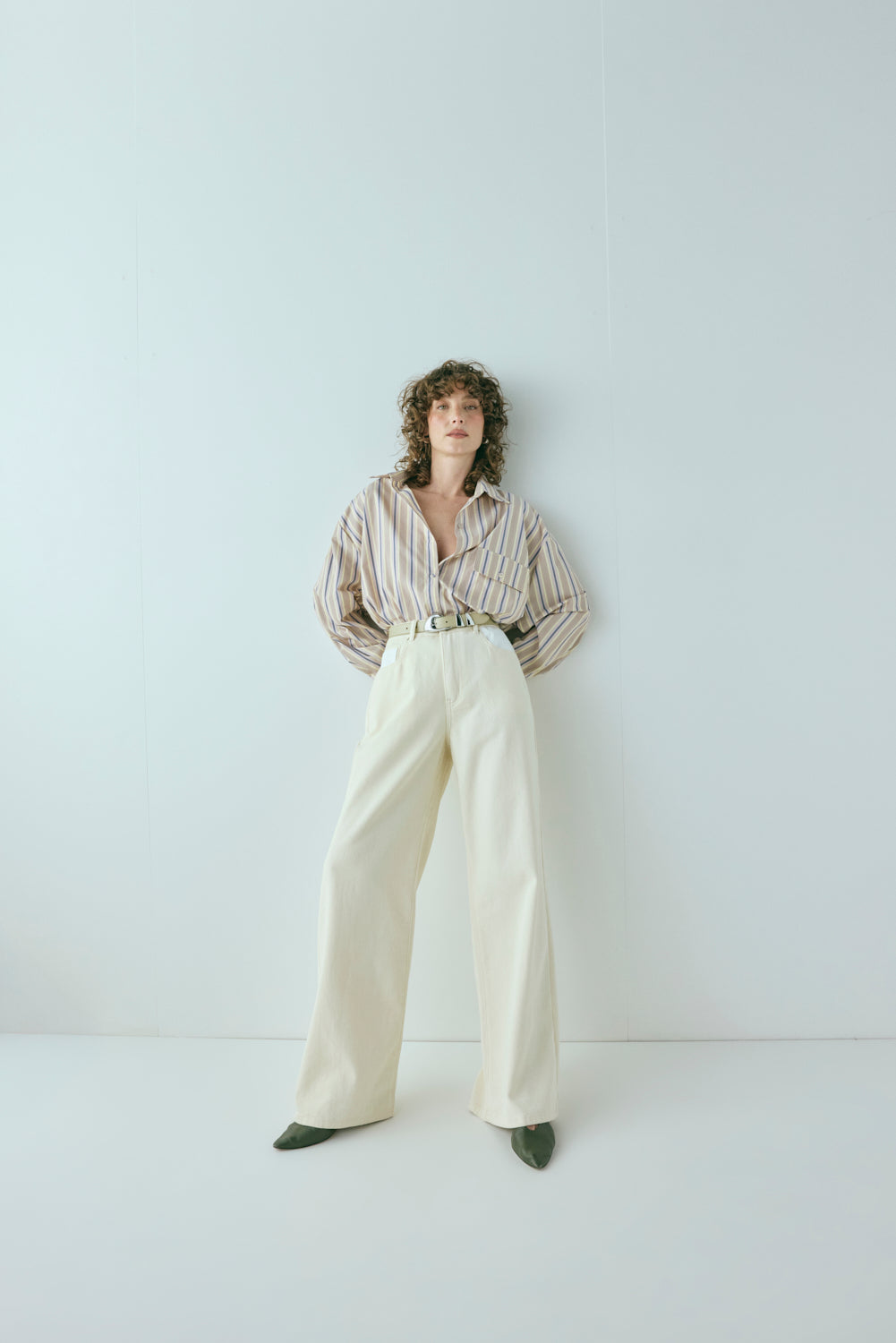 Pippa Denim Jeans Cream