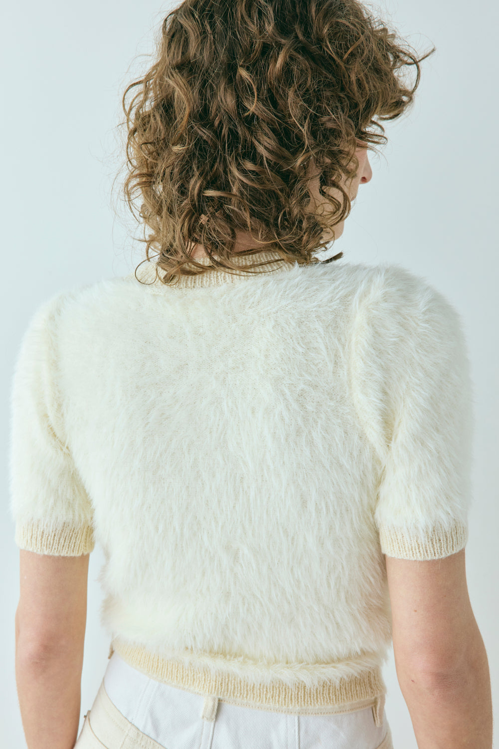 Tess Knit Top Cream – VRG GRL