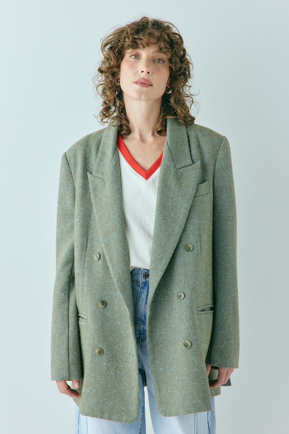 Kyra Blazer Fern - size:Kelsey:AU 8 / US 4