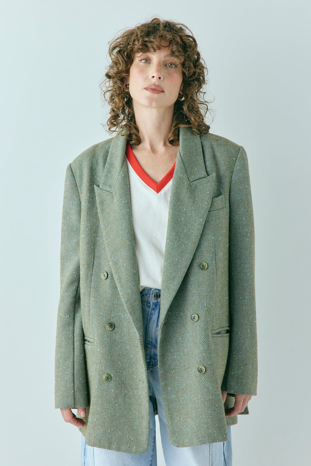 Kyra Blazer Fern - size:Kelsey:AU 8 / US 4