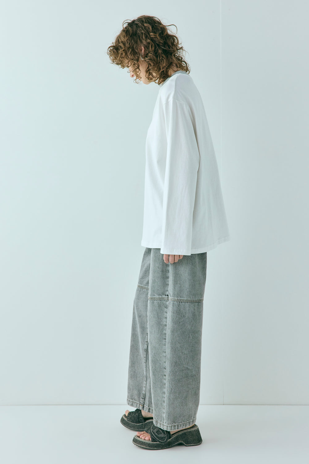 Willow Long Sleeve Tee White