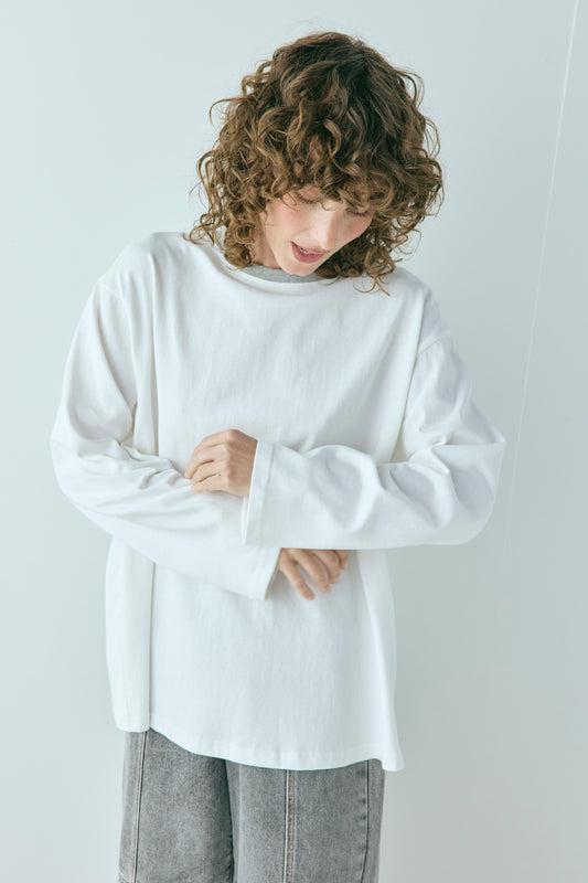 Willow Long Sleeve Tee White - size:Kelsey:AU 6 / US 2 