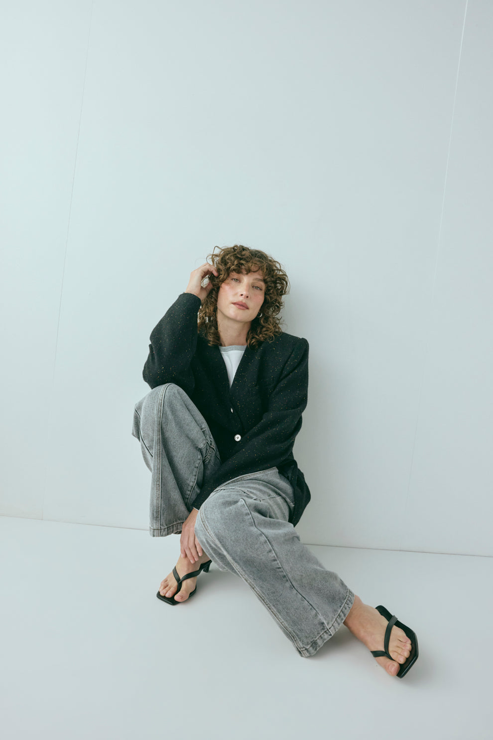 Zora Denim Jeans Washed Grey