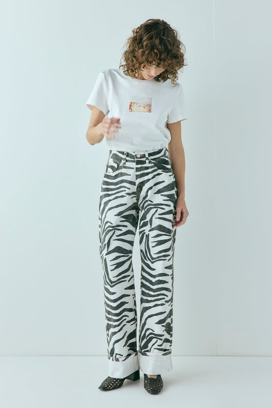 Manon Denim Jeans Zebra - size:Kelsey:AU 6 / US 2 