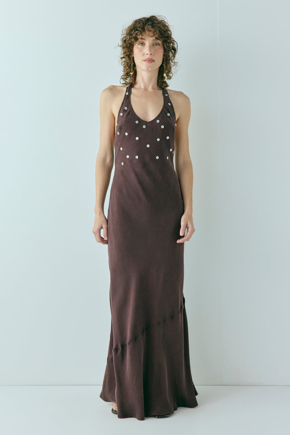 Daliah Maxi Dress Wine
