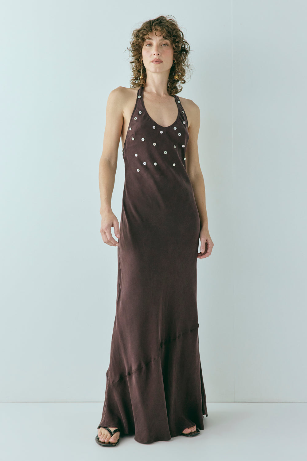 Daliah Maxi Dress Wine
