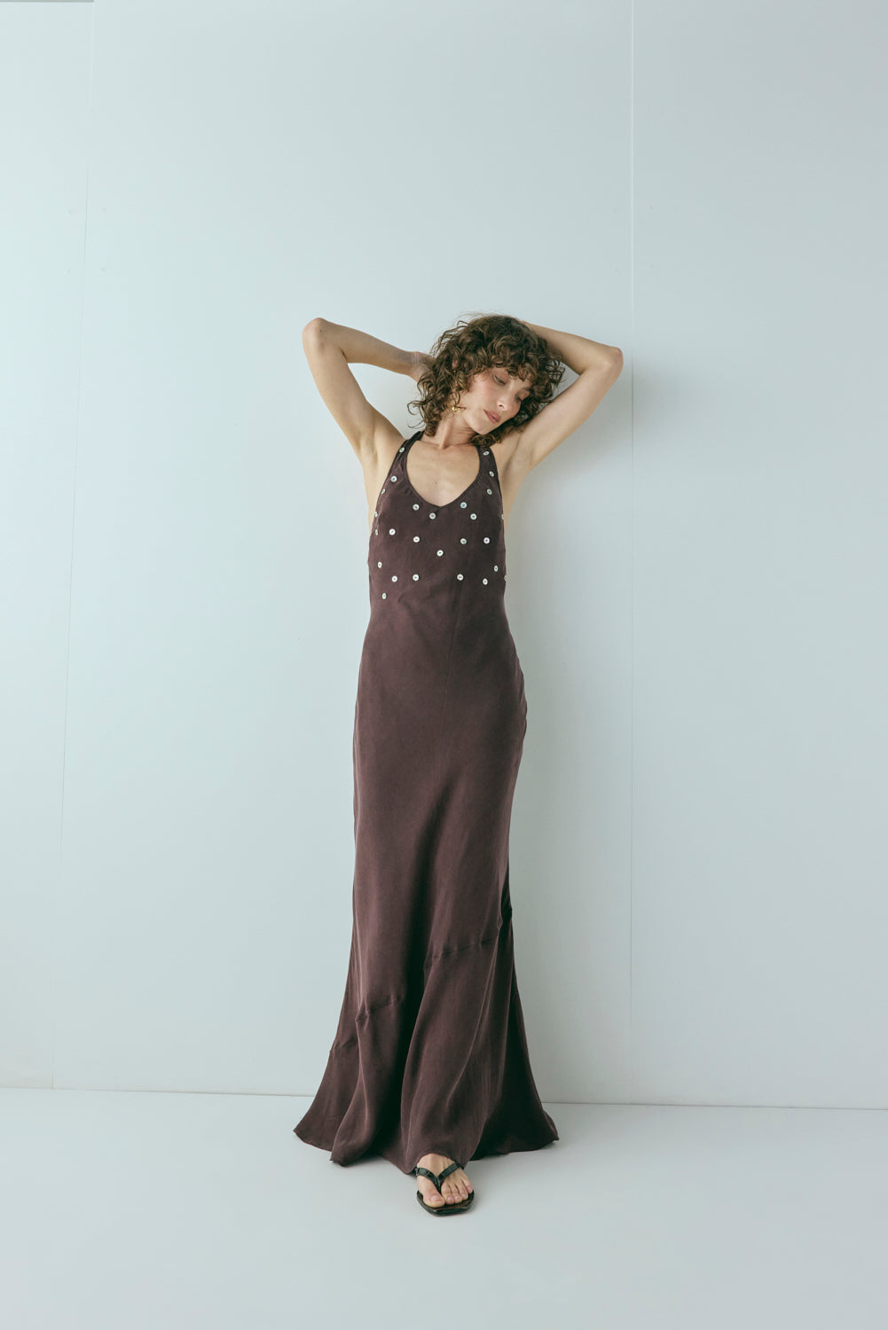 Daliah Maxi Dress Wine