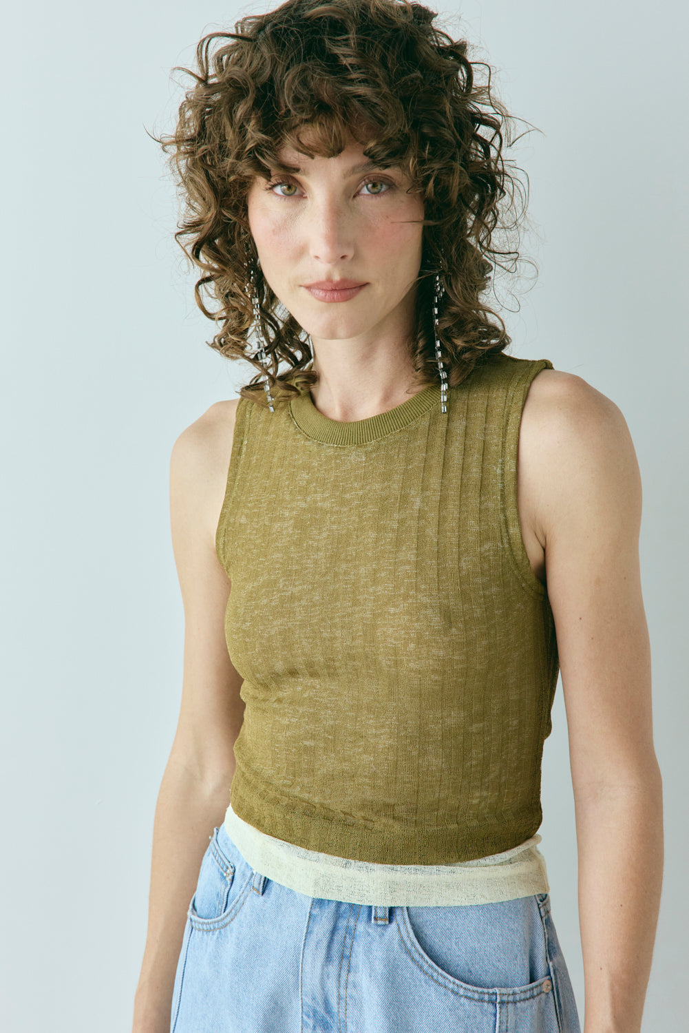 Jil Top Khaki - size:Kelsey:AU 6 / US 2 