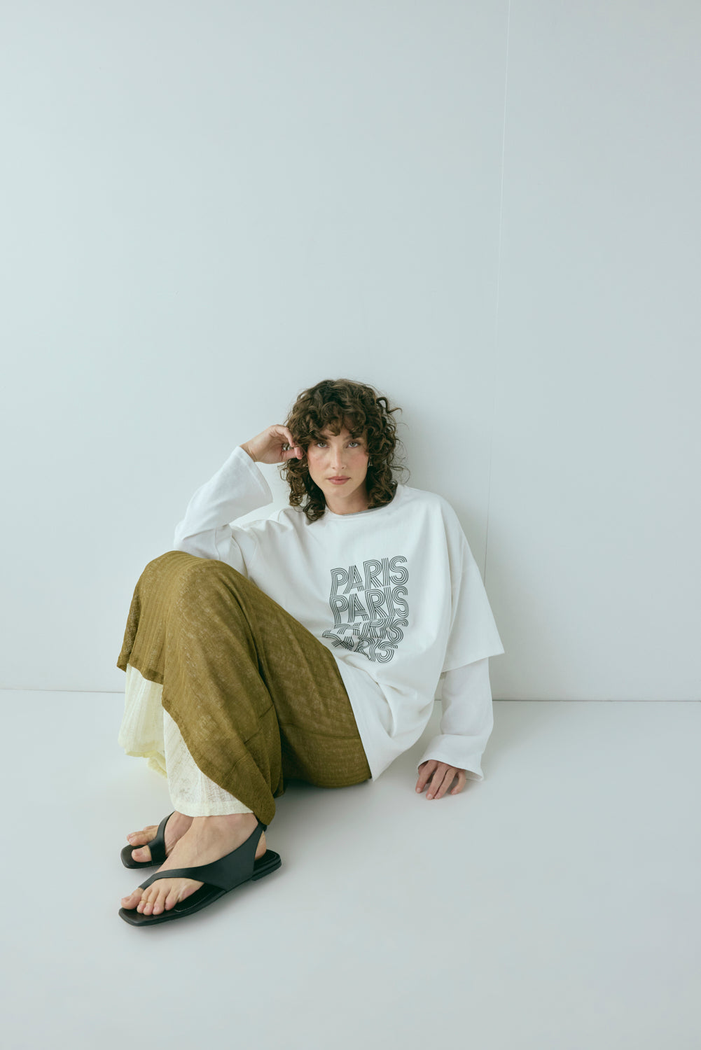 Jil Maxi Skirt Khaki