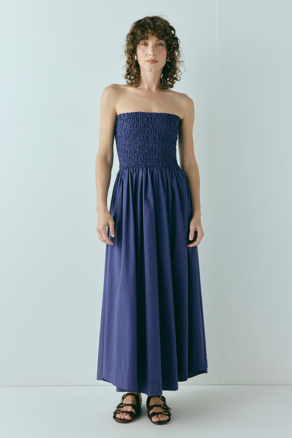 Emmy Midi Dress Navy - size:Kelsey:AU 6 / US 2 