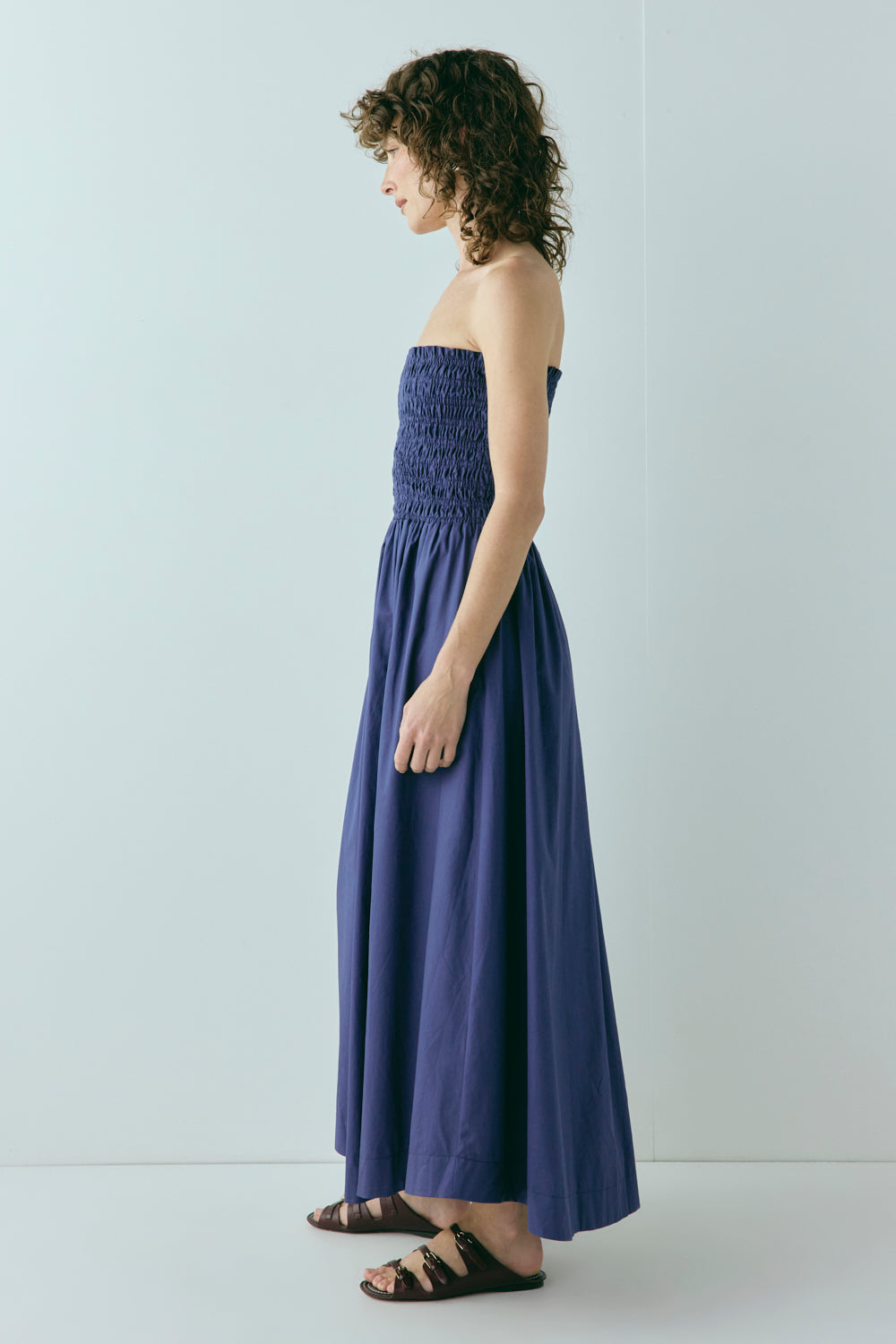 Emmy Midi Dress Navy