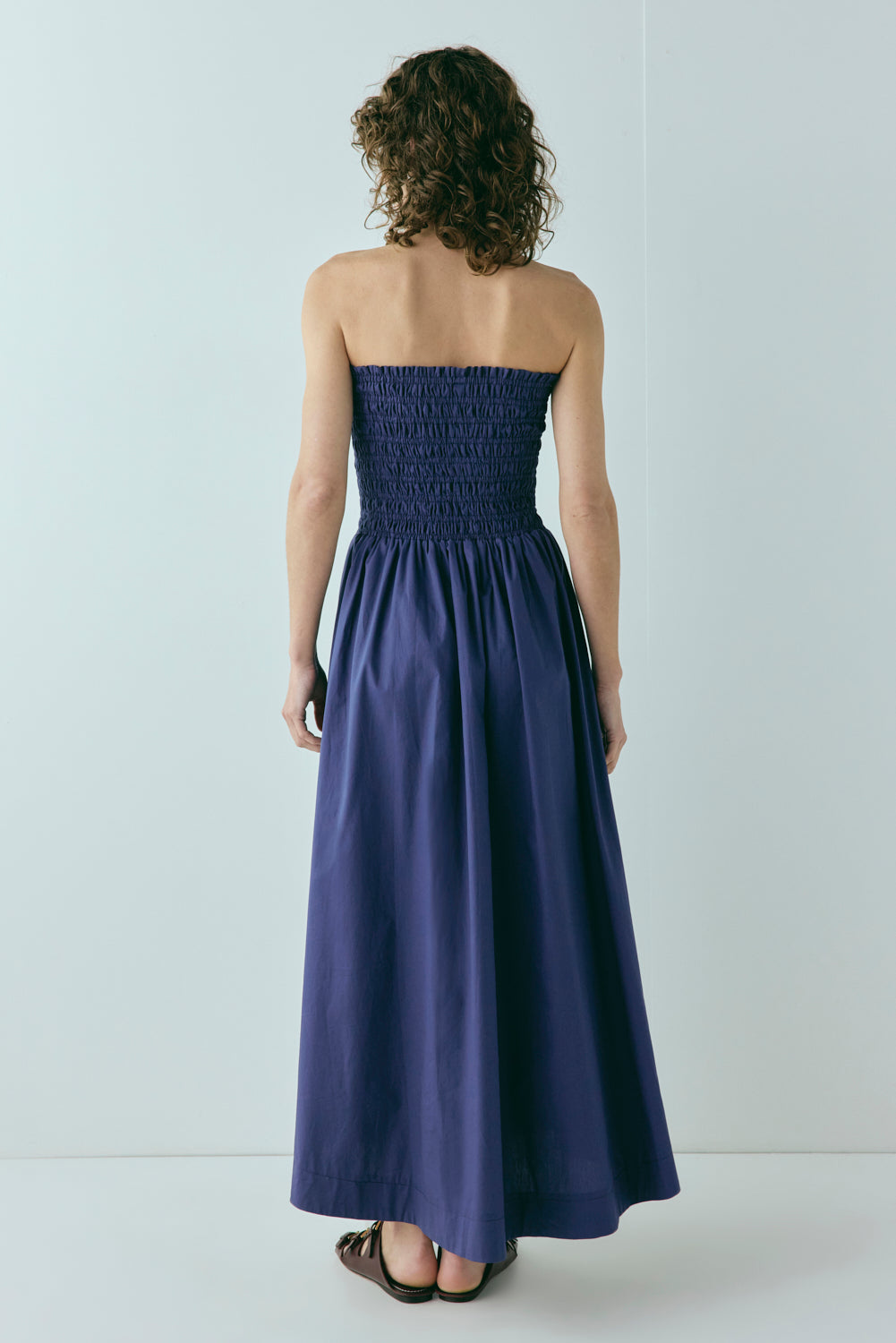 Emmy Midi Dress Navy
