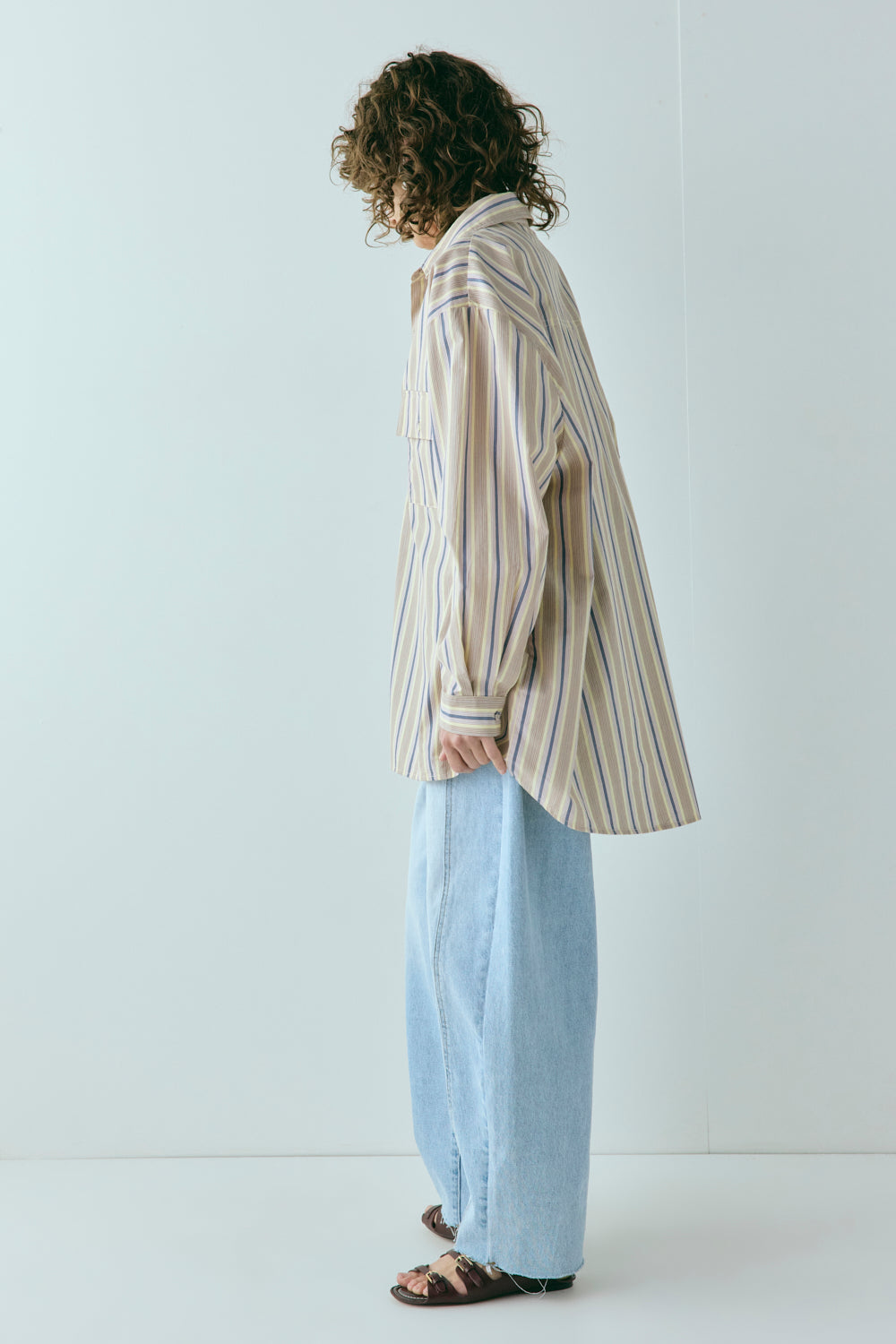 June Shirt Butter Stripe