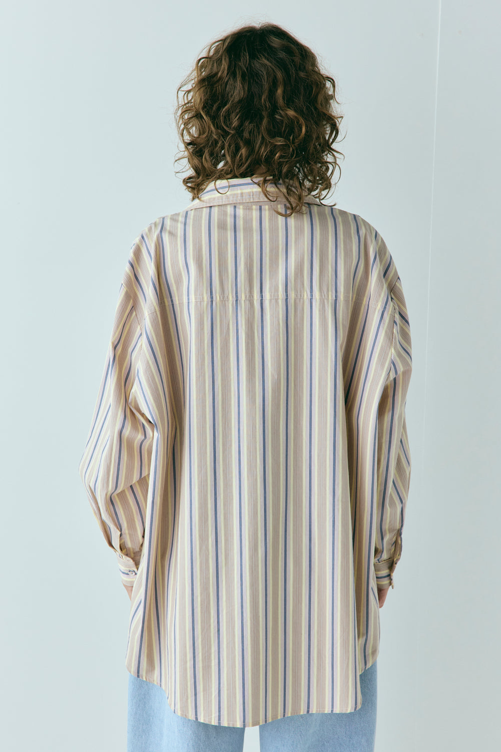 June Shirt Butter Stripe