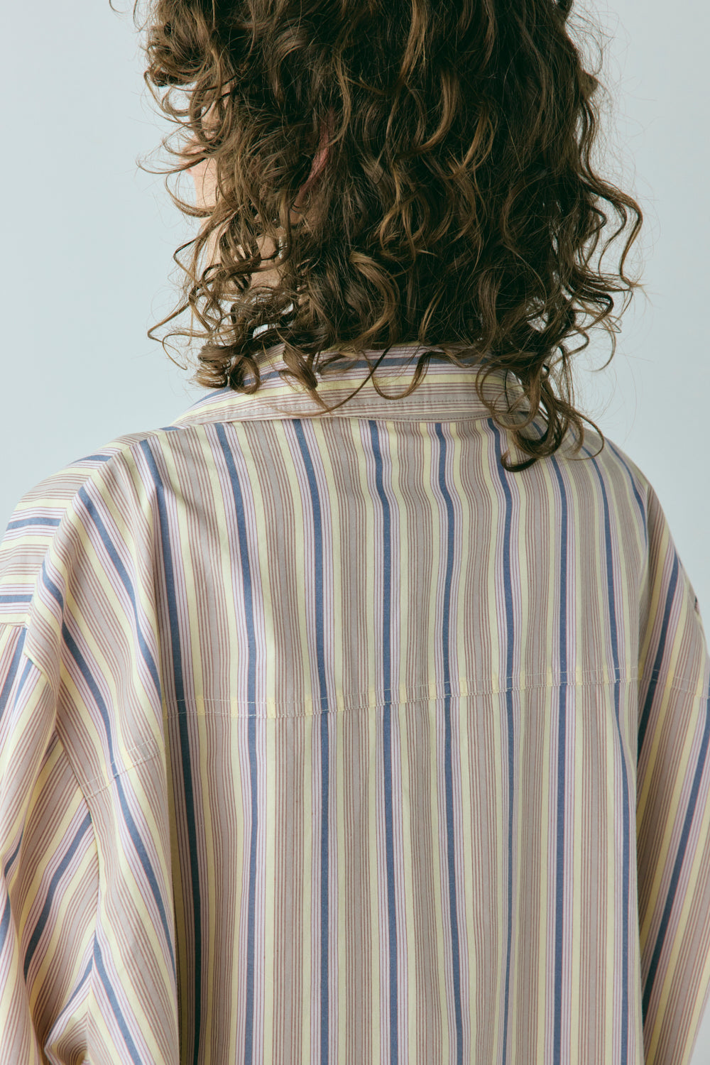 June Shirt Butter Stripe