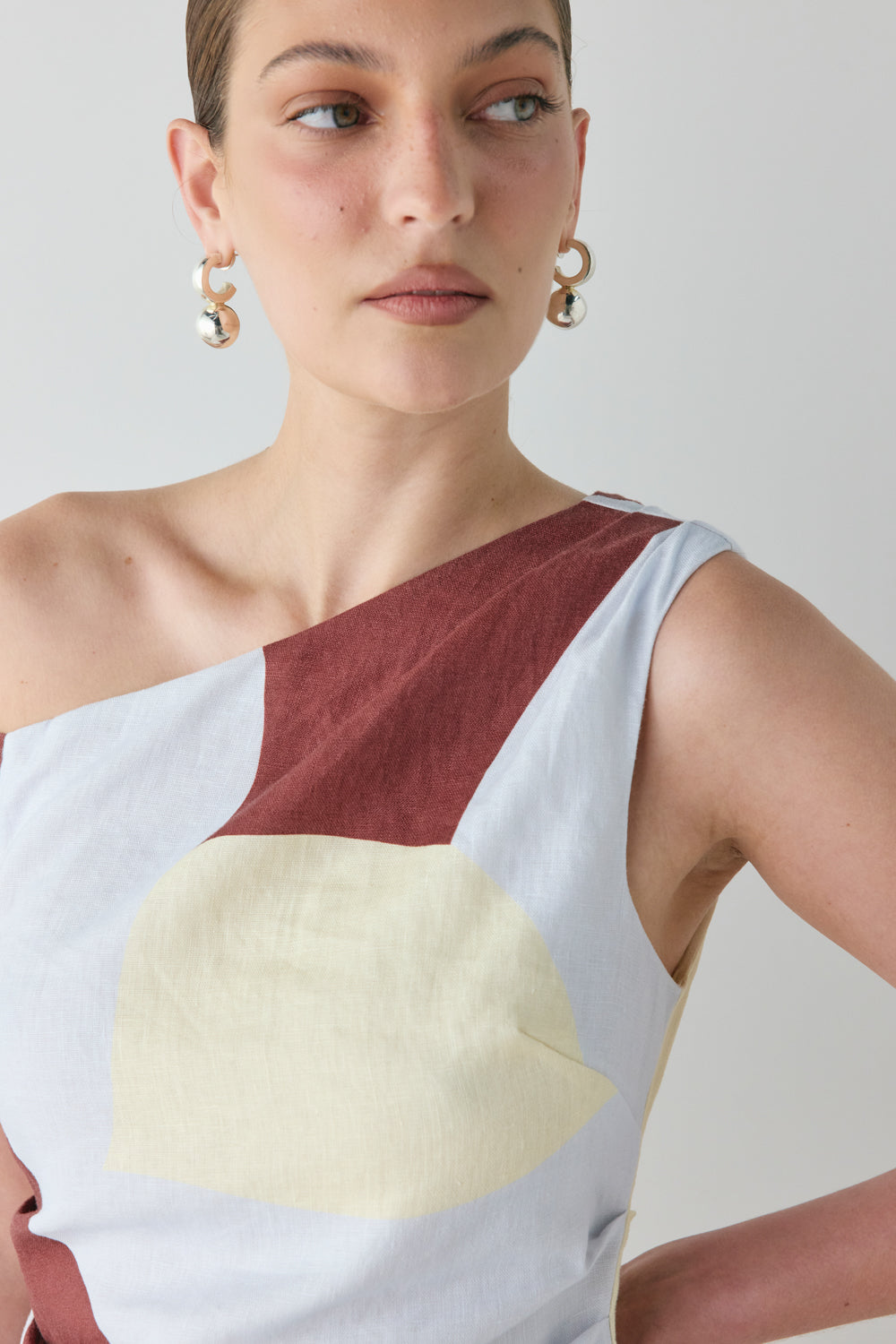 Milly Linen Mini Dress Muna