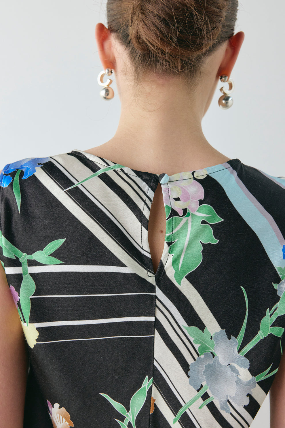 Axelle Satin Midi Dress Zari