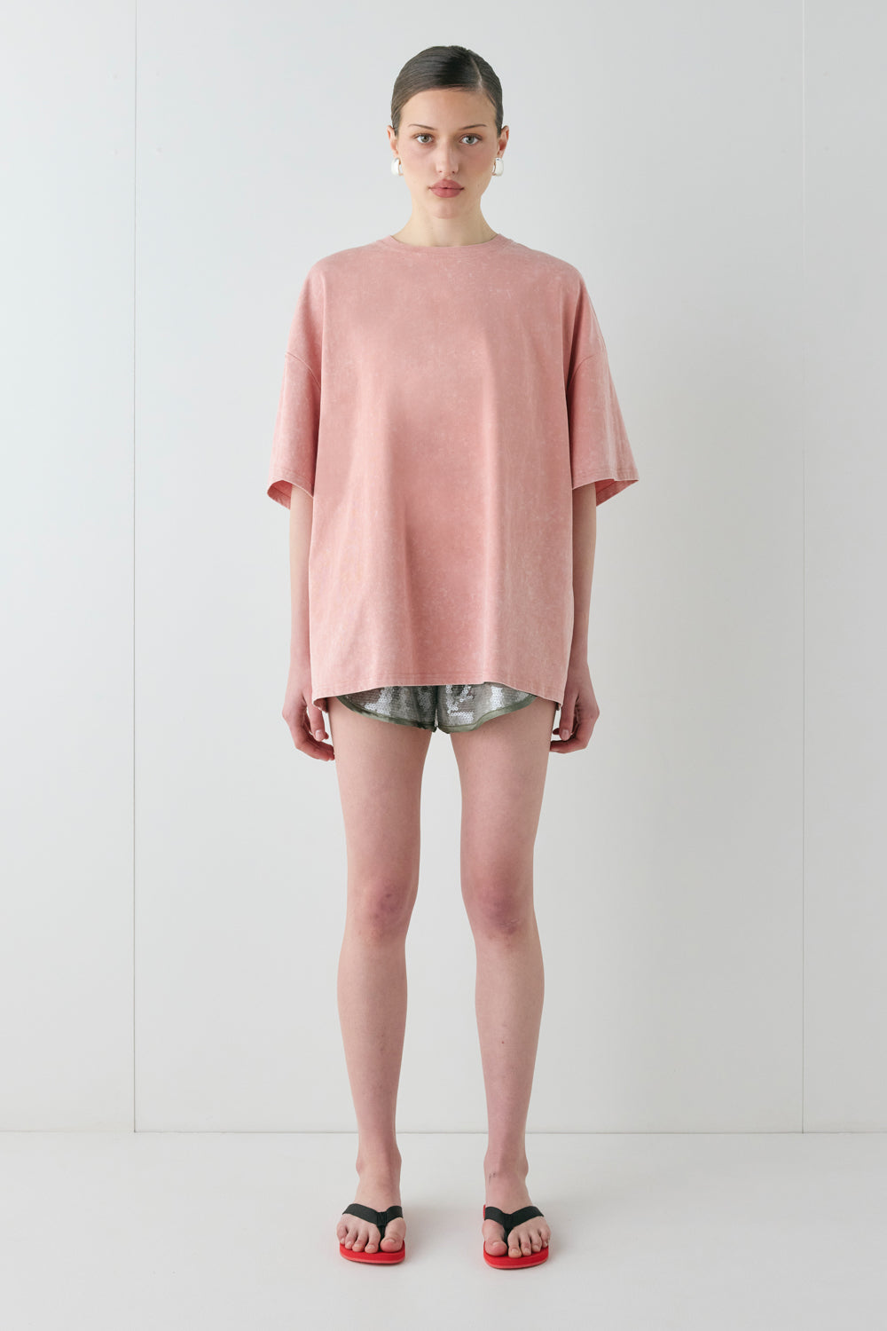 Willow Tee Chalk Pink - size:Sophia:AU 6 / US 2