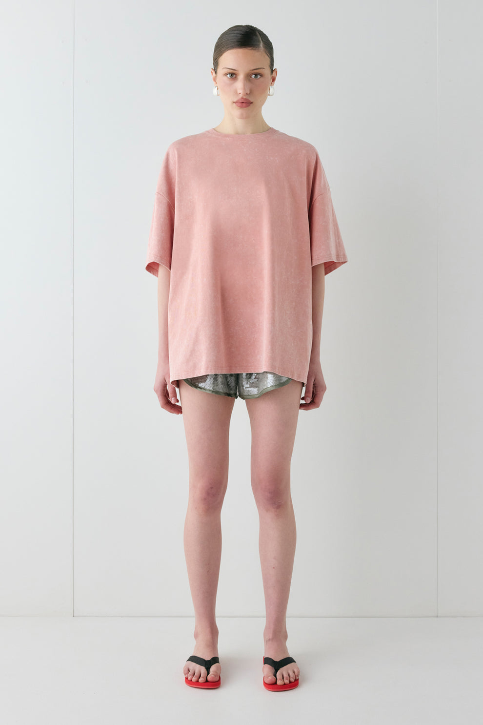Willow Tee Chalk Pink - size:Sophia:AU 6 / US 2
