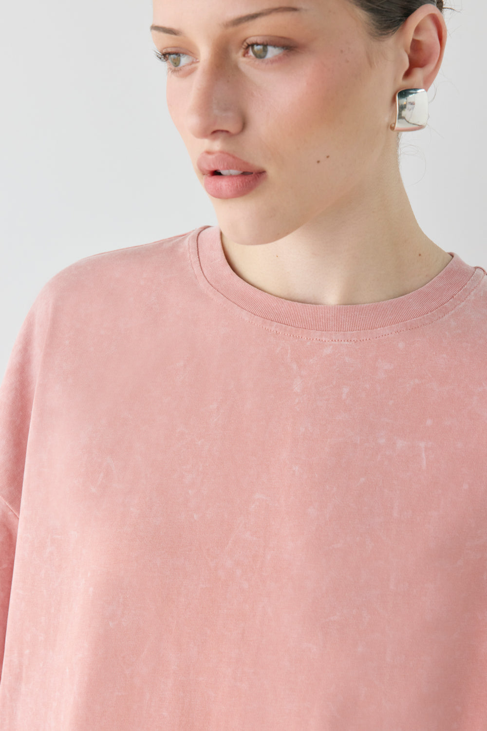 Willow Tee Chalk Pink