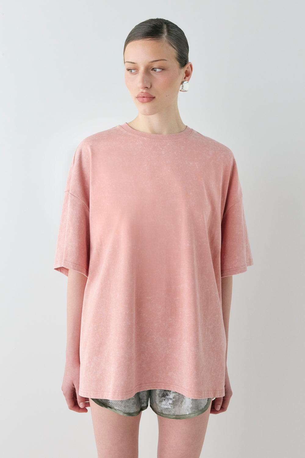 Willow Tee Chalk Pink