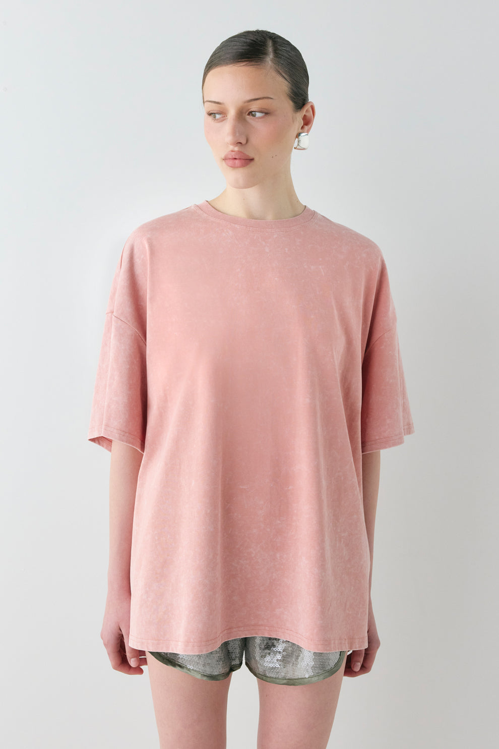Willow Tee Chalk Pink