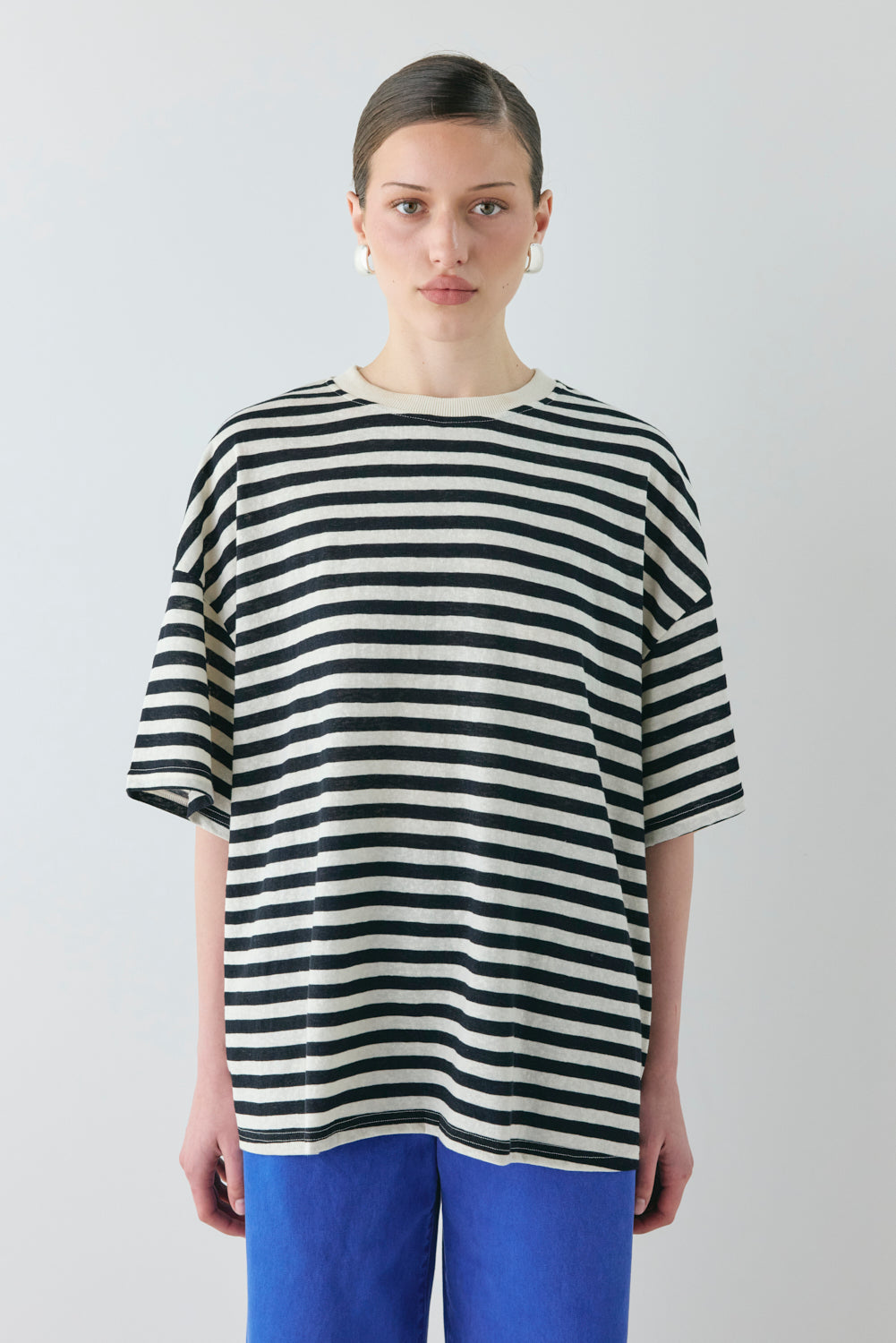 Willow Tee Black Stripe - size:Sophia:AU 6 / US 2