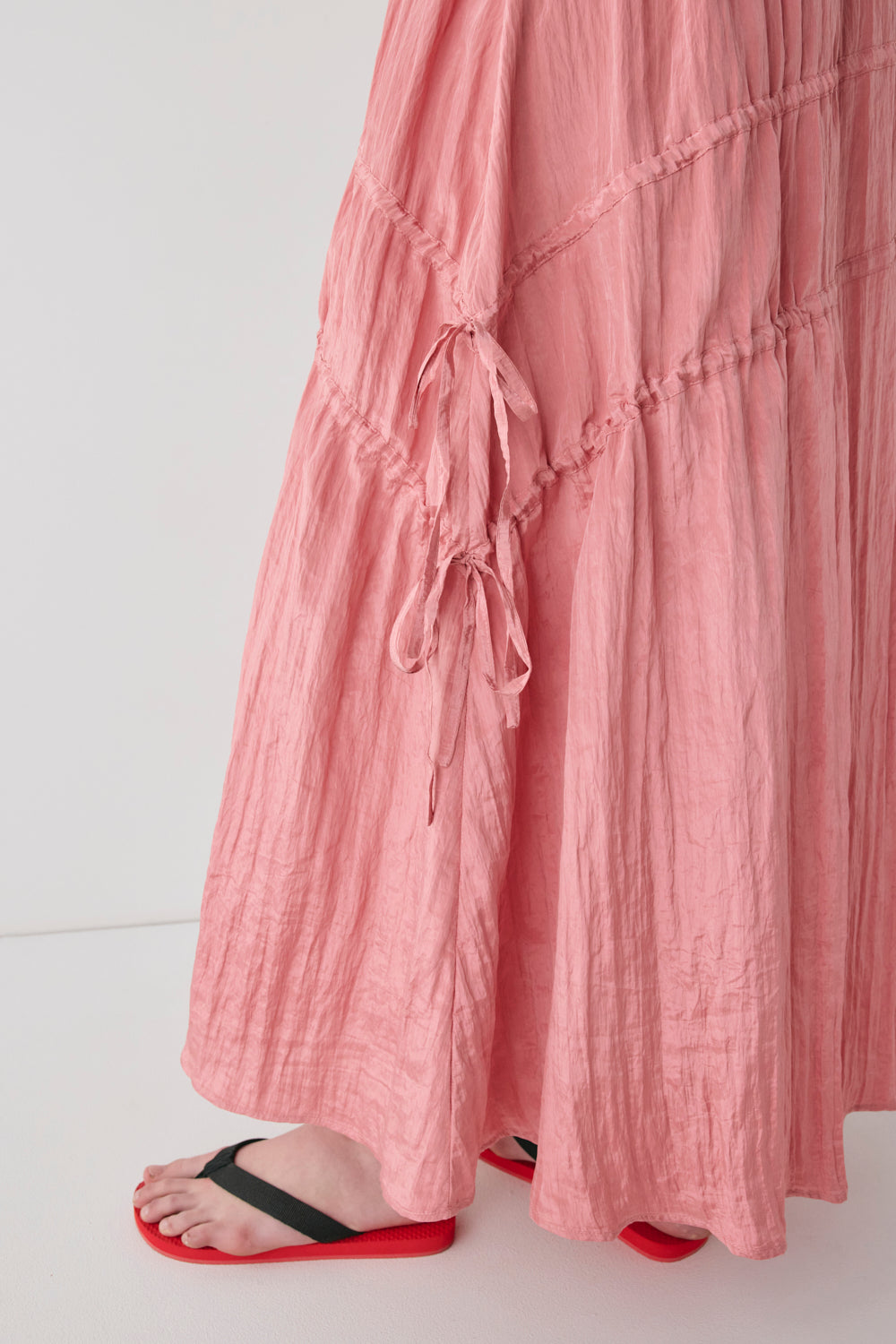 Elise Midi Skirt Pink