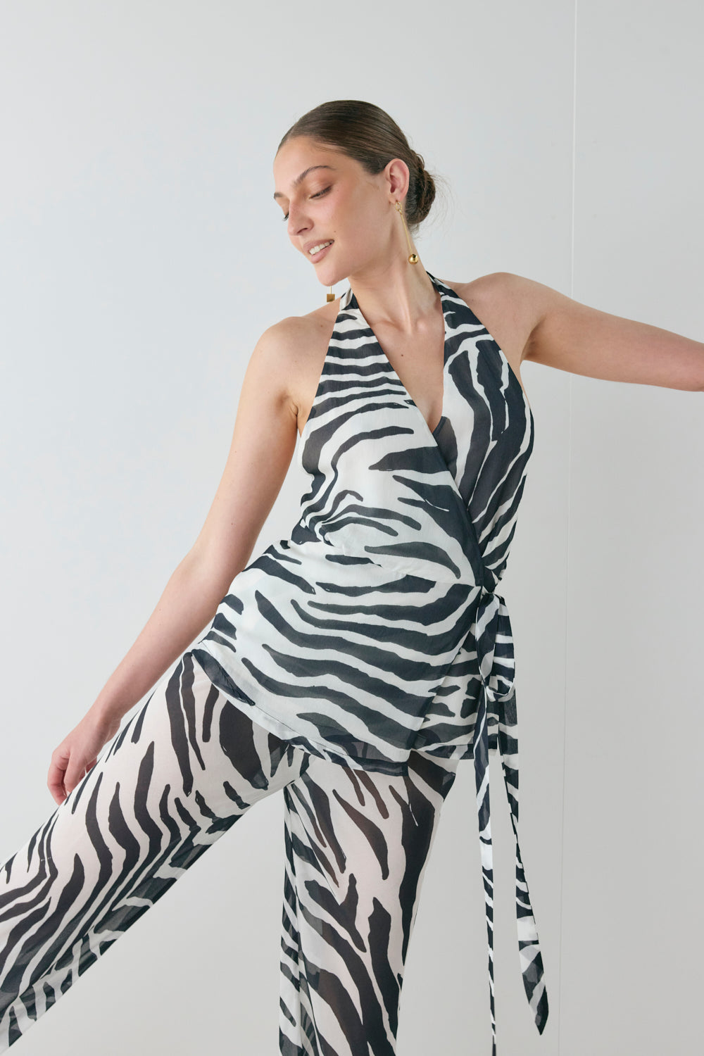 Prue Top Zebra