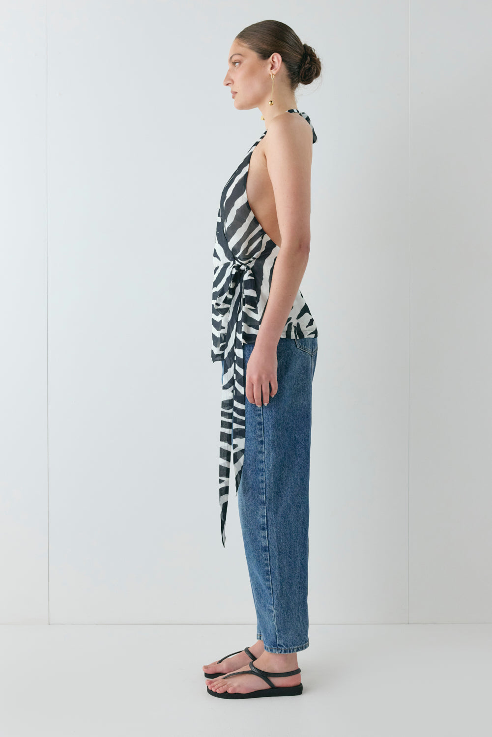 Prue Top Zebra