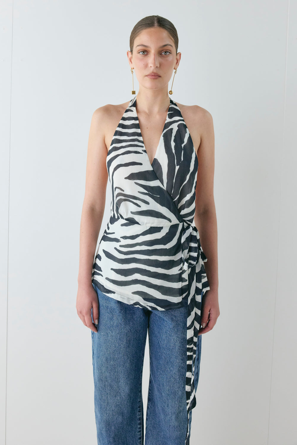 Prue Top Zebra