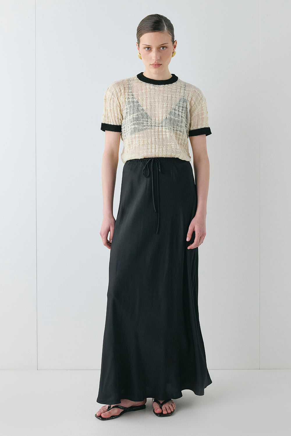 Elodie Maxi Skirt Black - size:Sophia:AU 6 / US 2