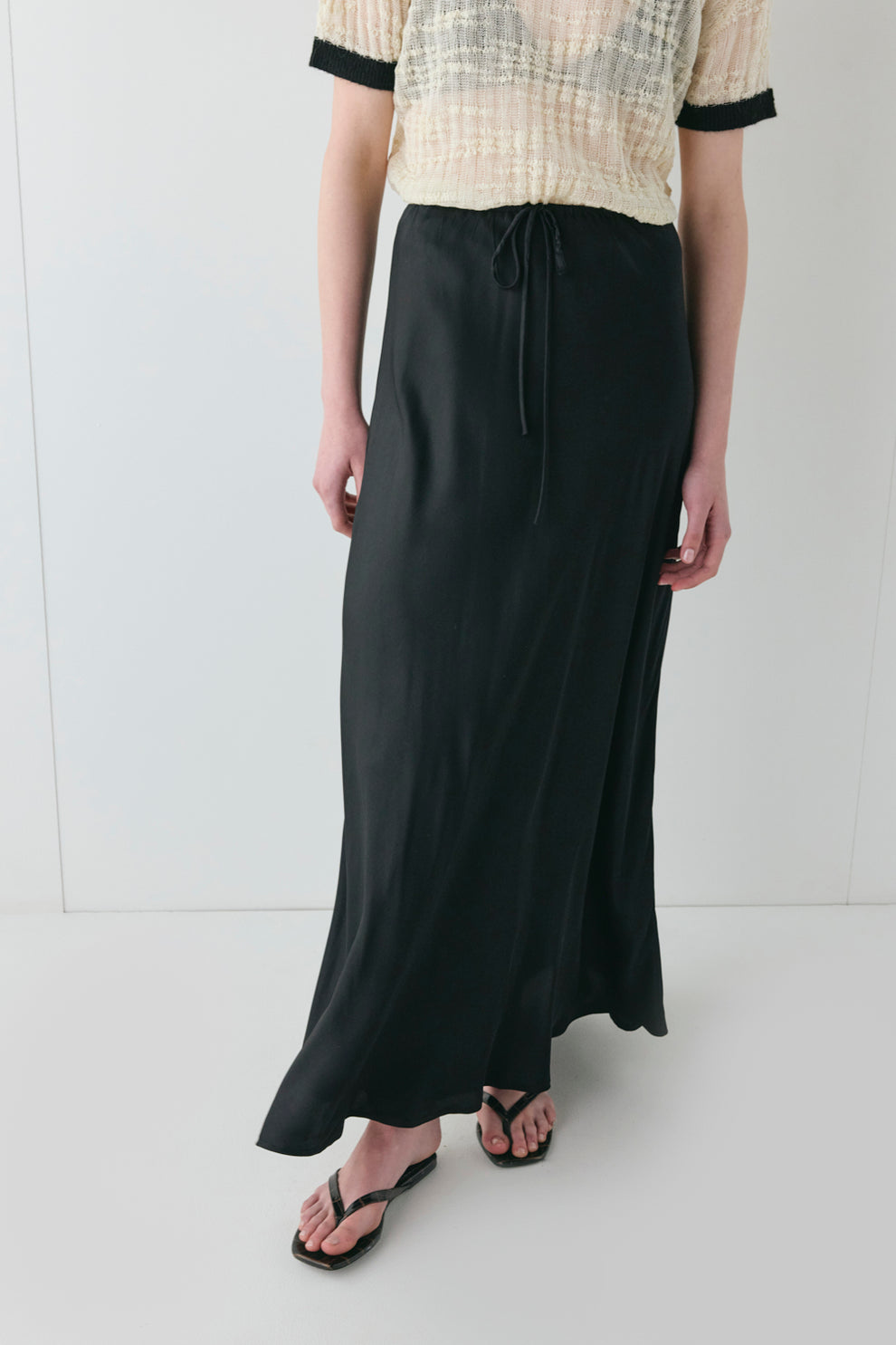 Elodie Maxi Skirt Black
