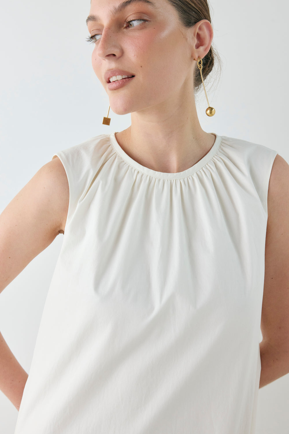 Ines Midi Dress Cream