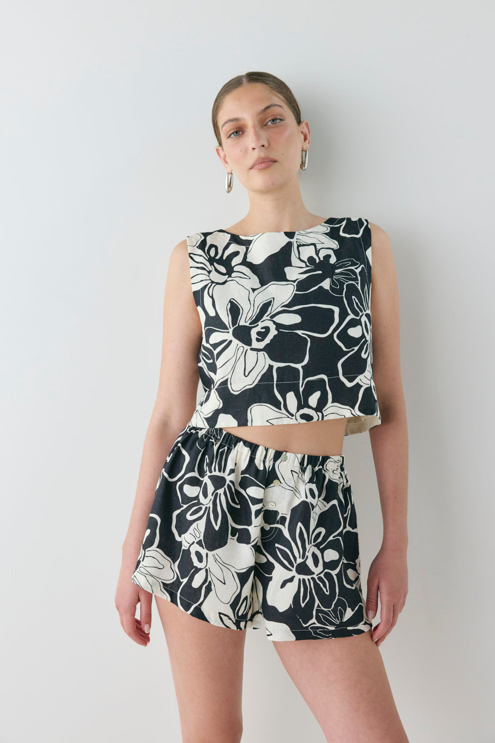 Eira Linen Shorts Ani