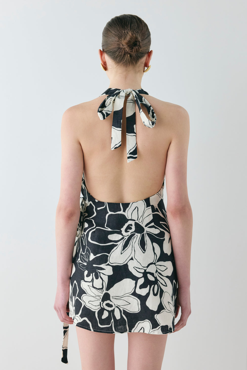 Lo Linen Mini Dress Ani