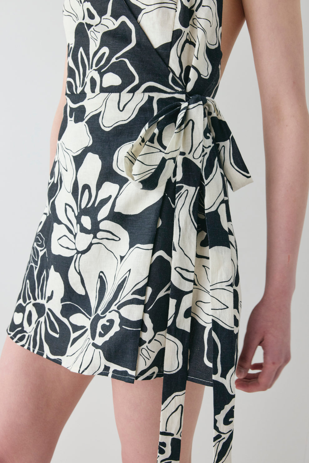 Lo Linen Mini Dress Ani