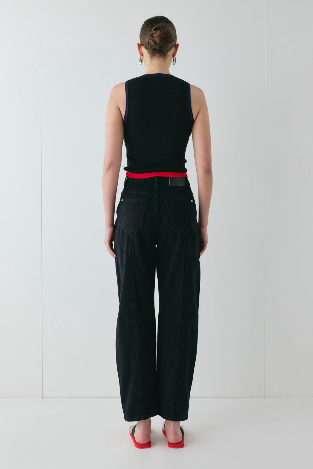 Brooklyn Knit Top Black