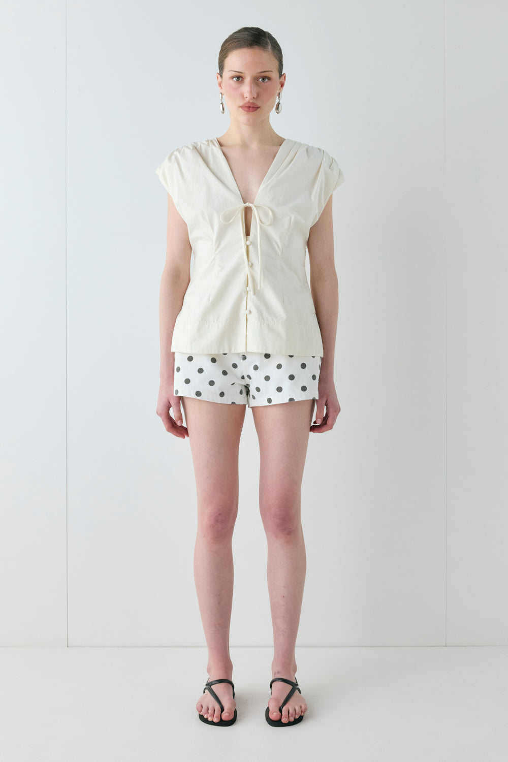 Maude Top Cream - size:Sophia:AU 6 / US 2