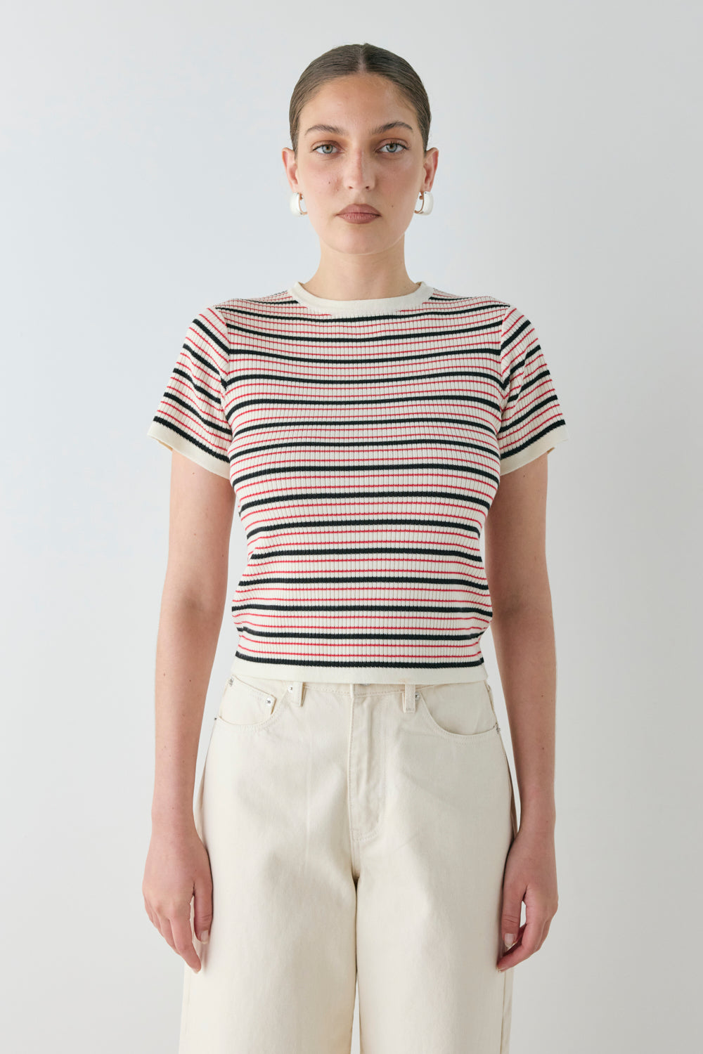 Rio Knit Top Stripe - size:Kailee:S