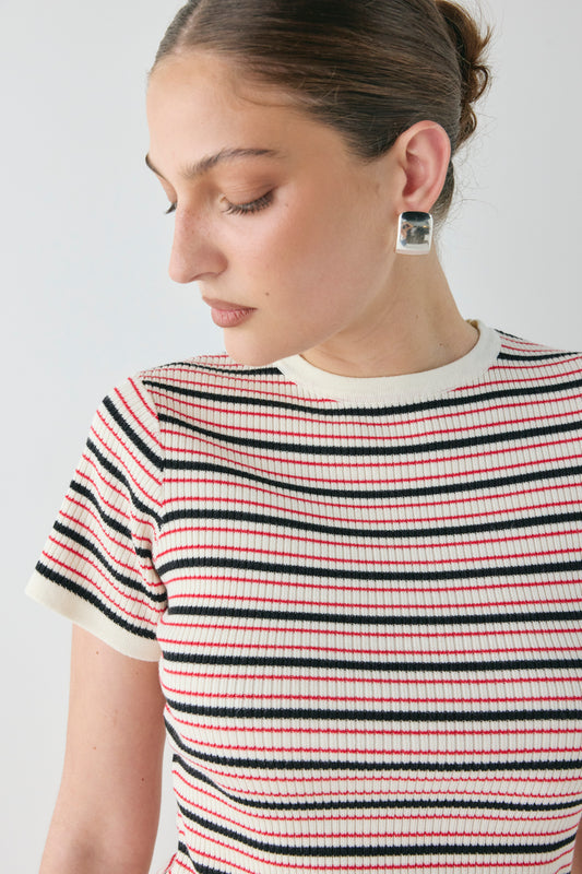 Rio Knit Top Stripe